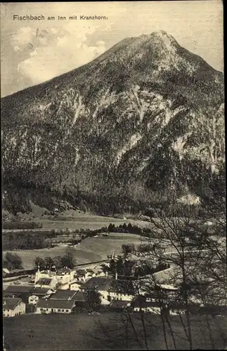 Ak Fischbach Flintsbach am Inn Oberbayern, Kranzhorn