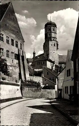 Ak Dillingen an der Donau, Vorstadt, Schloss