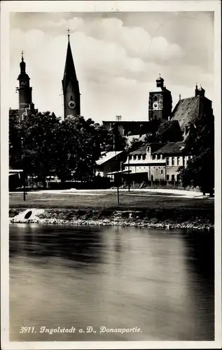 Ak Ingolstadt an der Donau Oberbayern, Kirche