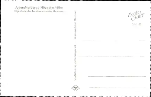 Ak Hitzacker an der Elbe, Jugendherberge, Mädchen, Eingang