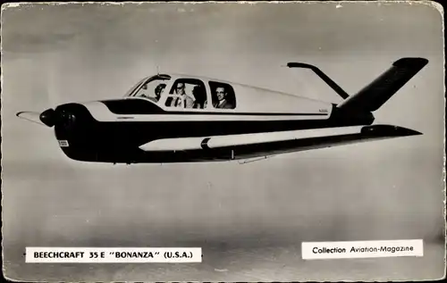Ak Beechcraft 35 E Bonanza USA, Flugzeug, Propellermaschine