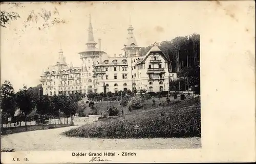 Ak Zürich Stadt Schweiz, Dolder Grand Hôtel