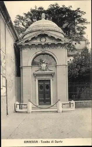 Ak Ravenna Emilia Romagna, Tomba di Dante