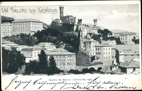 Ak Genova Genua Liguria, Castello De Albertis