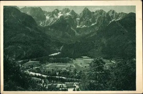 Ak Gozd Gust Martuljak Pommern, Panorama