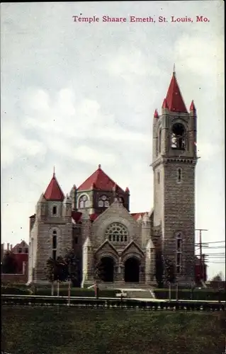 Ak Saint Louis Missouri USA, Temple Shaare Emeth