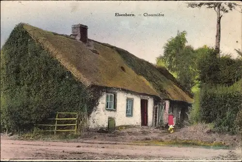 Ak Elsenborn Bütgenbach Wallonien Lüttich, Chaumiere