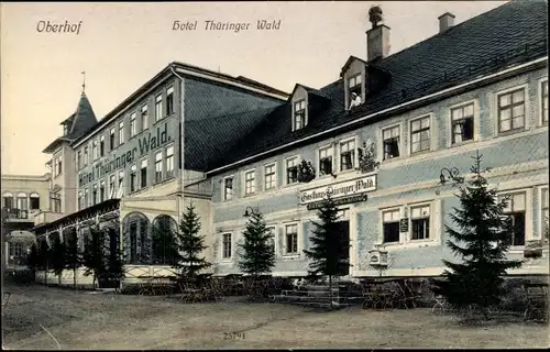 Ak Oberhof im Thüringer Wald, Hotel Thüringer Wald