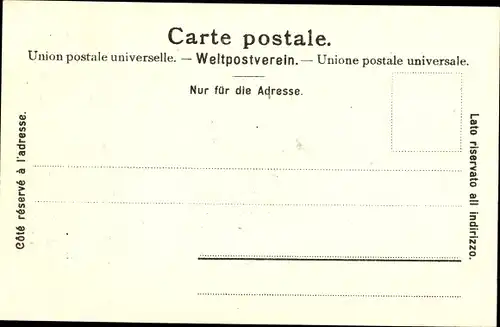 Ak Ariana Genève Genf Stadt, Parc aux Biches, Hirsch, Rehe