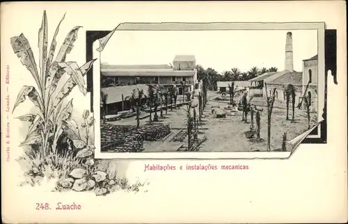 Passepartout Ak Luacho Angola, Habitacoes e instalacies mecanicas