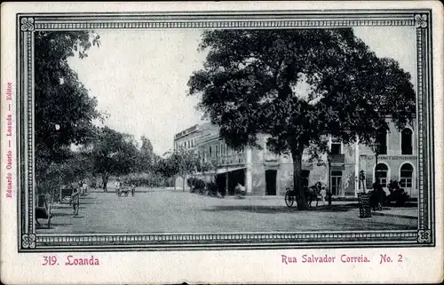 Ak Luanda Angola, Rua Salvador Correia