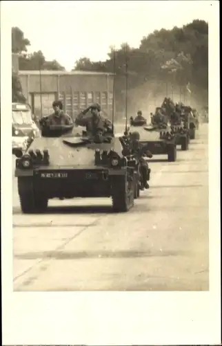 Foto Ak Panzer der Bundeswehr