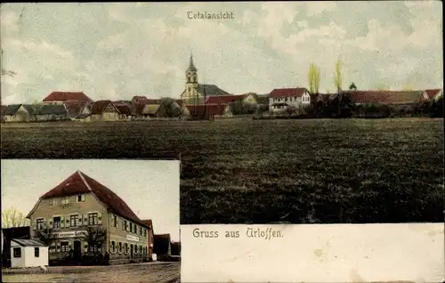 Ak Urloffen Appenweier in Baden Schwarzwald, Totalansicht, Gasthaus