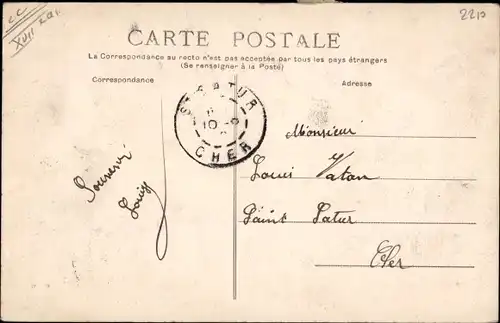 Ak Paris XVII., Avenue et Porte des Ternes