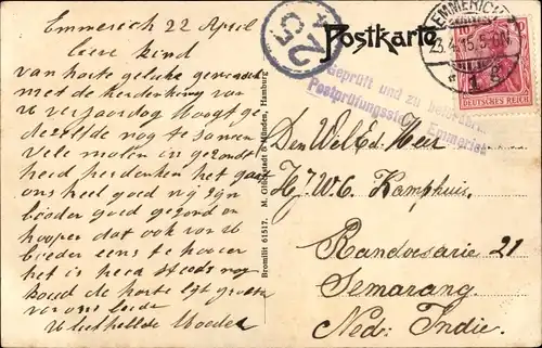 Ak Emmerich am Niederrhein, Evangelische Kirche