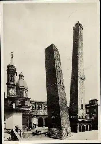 Ak Bologna Emilia Romagna, Le due Torri