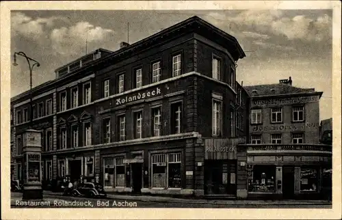 Ak Aachen, Restaurant Rolandseck, Adalbertstraße 57