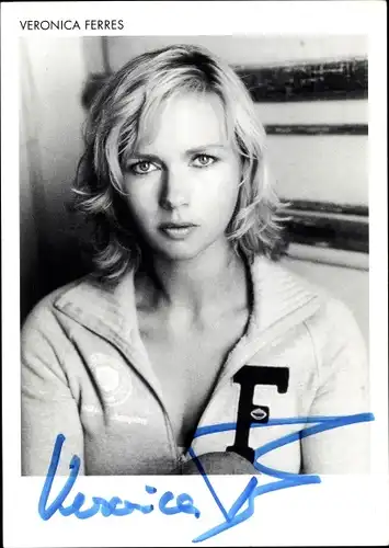 Ak Schauspielerin Veronica Ferres, Portrait, Autogramm