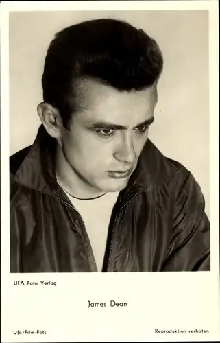 Ak Schauspieler James Dean, Portrait