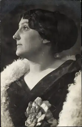 Ak Schauspielerin Berta Neuhoff, Portrait