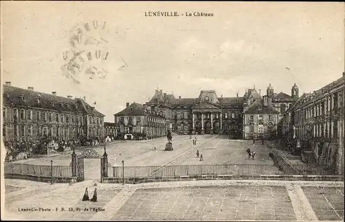 Ak Luneville Meurthe et Moselle, Schloss