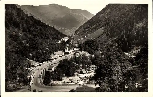 Ak Cauterets Hautes Pyrénées, Gesamtansicht von la Raillere