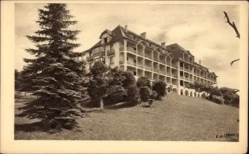 Ak Évian les Bains Haute Savoie, Ermitage, Hotel, Loggias