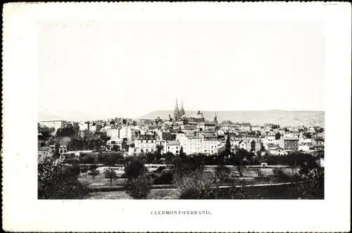 Ak Clermont Ferrand Puy de Dôme, Ortsansicht