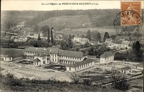 Ak Pont Sainte Maxence Oise, Nouvel Hopital