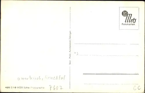 Ak Schwarzwald, Volkstrachten aus dem Renchtal, Baden