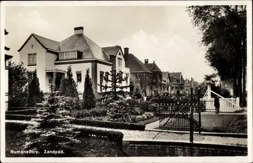 Ak Numansdorp Südholland Niederlande, Zandpad