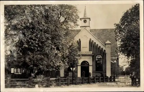 Ak Wezep Gelderland Niederlande, Herv. Kerk