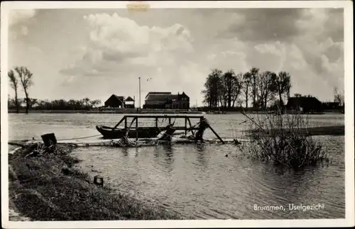 Ak Brummen Gelderland, IJselgezicht, Flusspartie