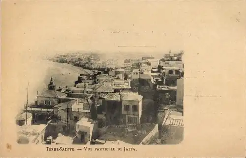 Ak Tel Aviv Jaffa Israel, Teilansicht