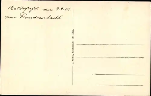 Ak Freudenstadt im Schwarzwald, Christophstal