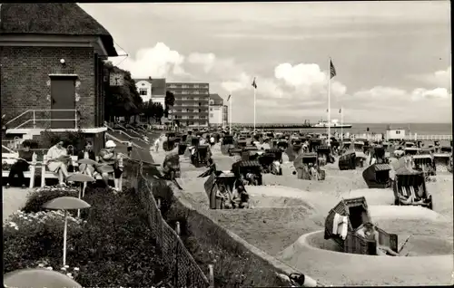 Ak Wyk auf Föhr Nordfriesland, Strand