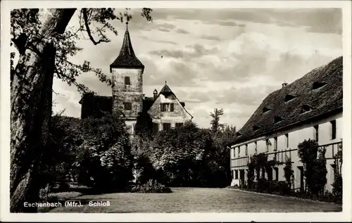 Ak Eschenbach Pommelsbrunn in Mittelfranken, Schloss