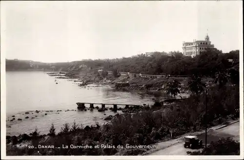 Ak Dakar Senegal, La Corniche und Gouverneurspalast