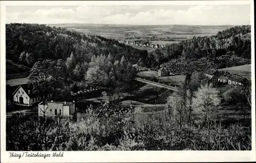 Ak Bad Iburg am Teutoburger Wald, Panorama