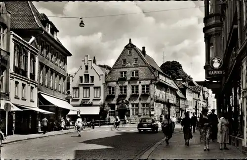 Ak Itzehoe in Holstein, Breitestraße, Kaiser's Kaffeegeschäft