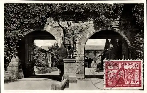 Ak Bad Homburg vor der Höhe Hessen, Römerkastell Kastell Saalburg