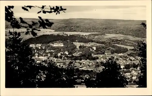 Ak Bad Frankenhausen im Kyffhäuserkreis, Blick von der Hainleite