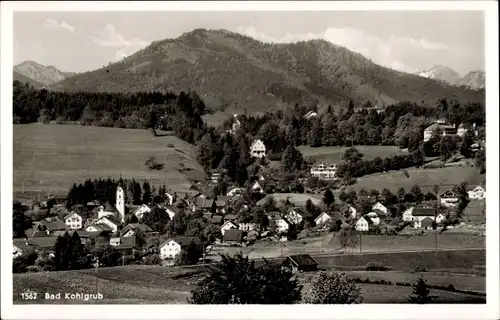 Ak Bad Kohlgrub in Oberbayern, Panorama