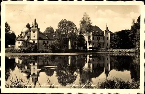 Ak Trockenborn Wolfersdorf in Thüringen, Jagdschloss Fröhliche Wiederkunft