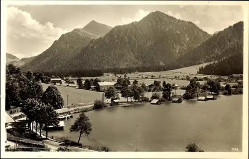 Ak Fischhausen Schliersee in Oberbayern, Brecherspitze