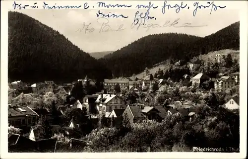 Ak Friedrichroda im Thüringer Wald, Panorama