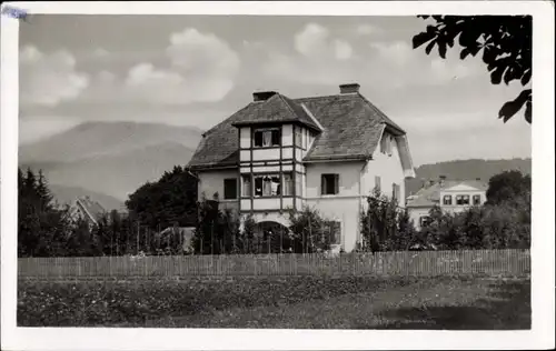 Ak Seeboden am Millstätter See Kärnten, Christliches Erholungsheim Villa Friedheim