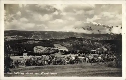 Ak Ober-Millstatt Millstatt am See Kärnten, Panorama