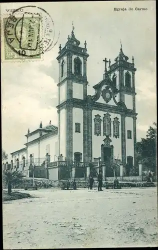 Ak Viseu Portugal, Kirche, Egreja do Carmo