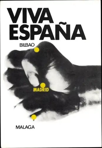 Ak Ernst Volland Nr. 12, Viva Epsana, Bilbao, Malaga, 1975